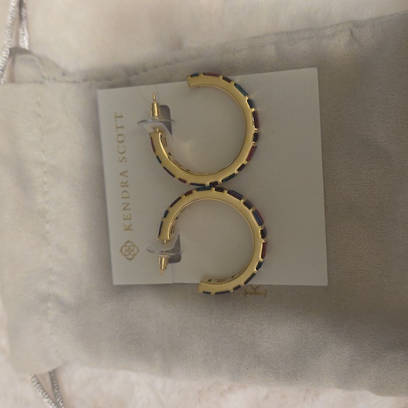 Kendra Scott Jamie Hoop Earrings New! - Picture 3 of 4